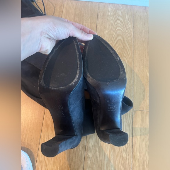 Stuart Weitzman thigh high long women’s heel boots sz 7 - Picture 6 of 8
